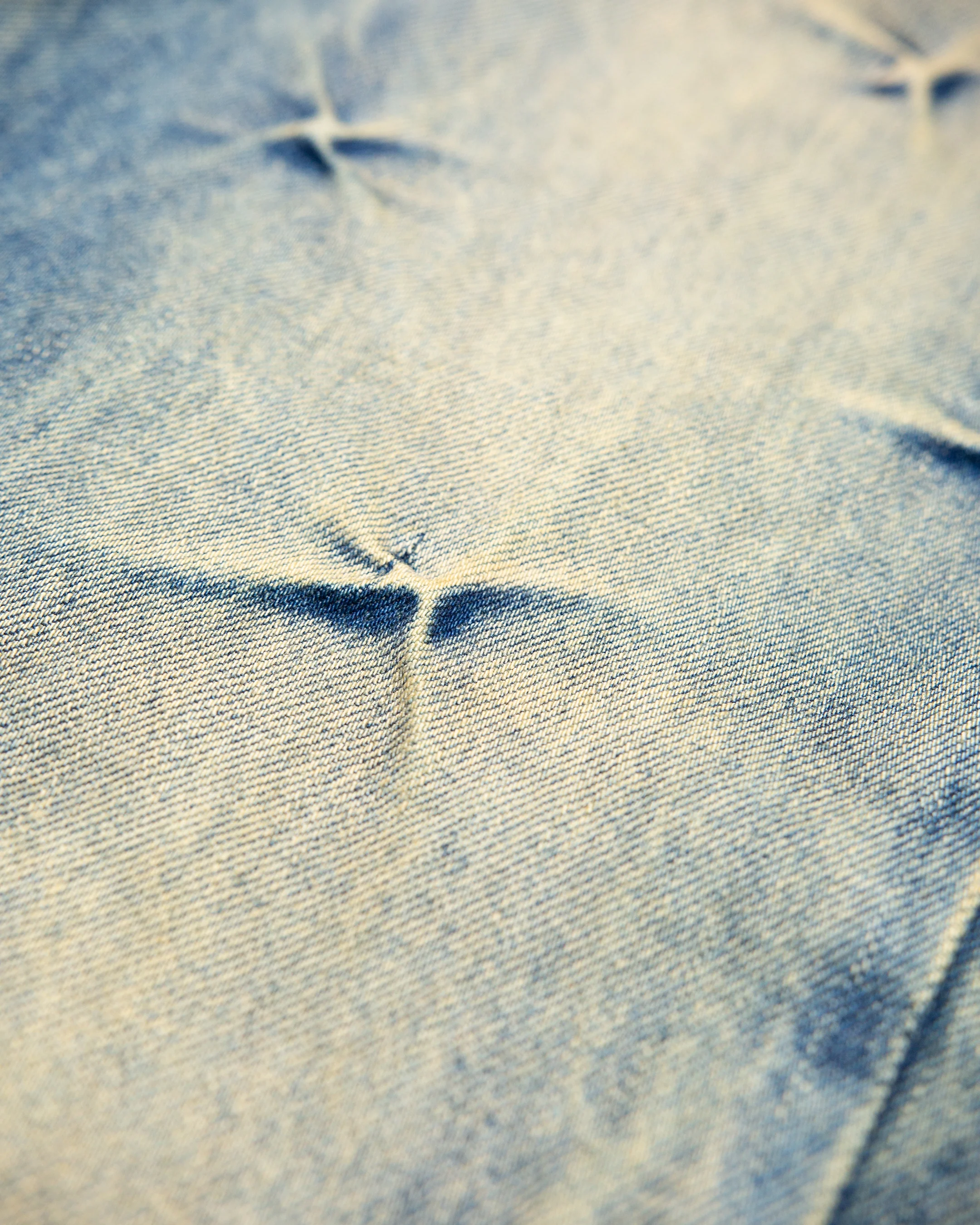 ACID GRID DENIM JEANS - Image 7