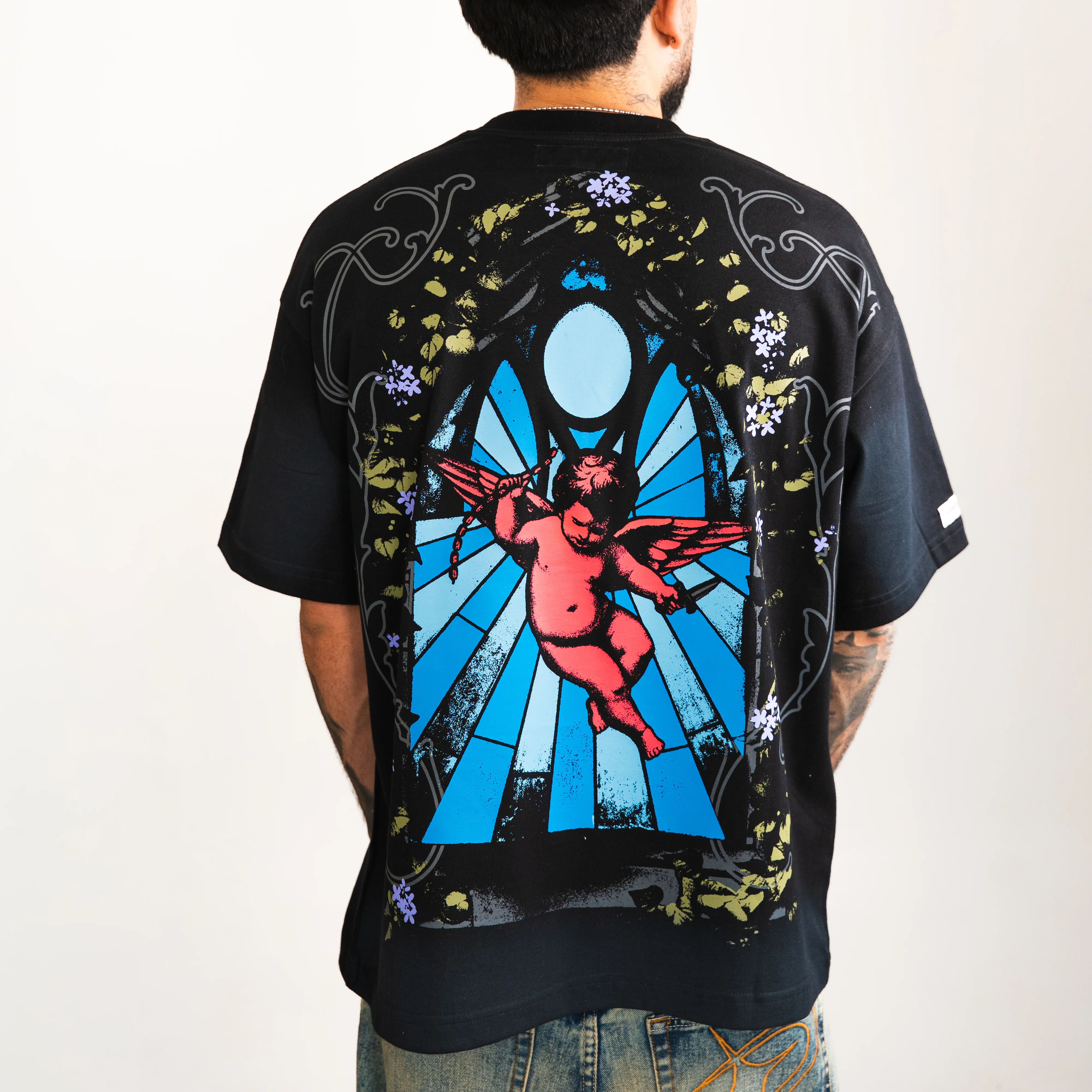 BLACK CANVAS TEE - Image 7