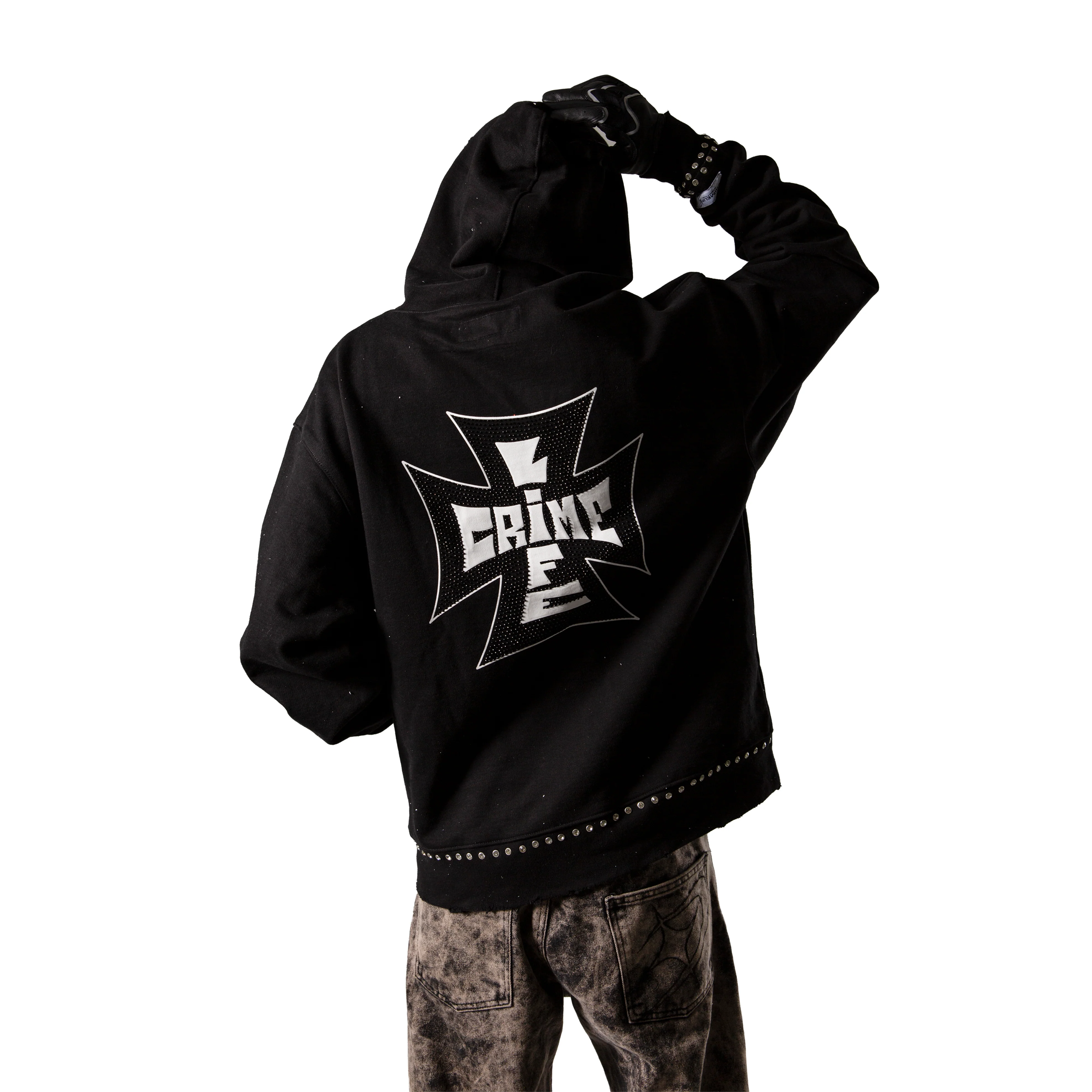 REIMAGINED CROSS HOODIE - Image 8
