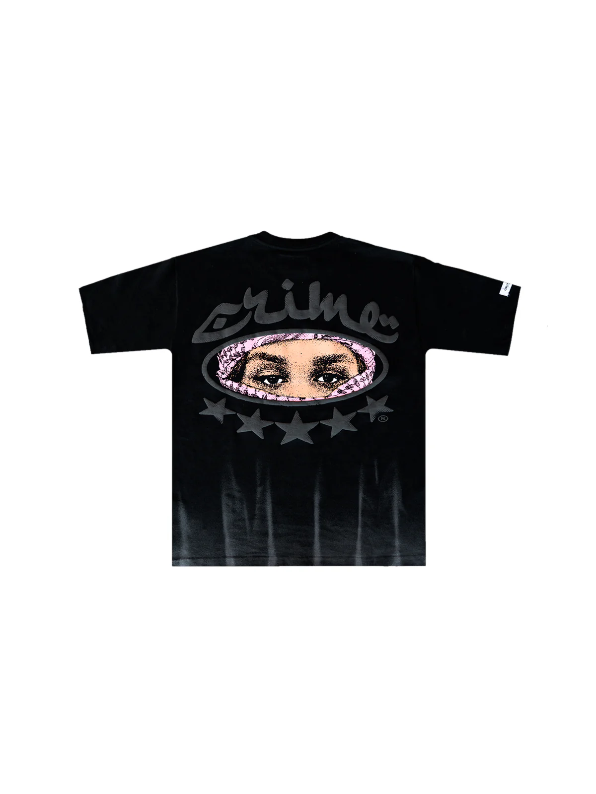 SACRED EYES BLACK TEE - Image 2