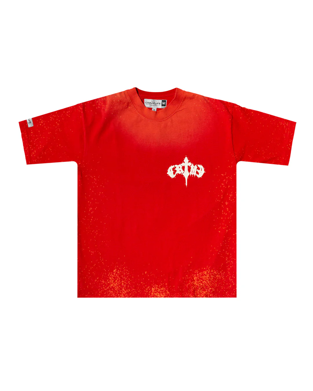 WASHED GOTHIC CROSS TEE - Image 2